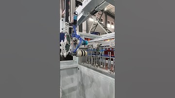 NPC Injection molding machine 160 ton+side- entry IML system produce plastic cup 4 cavities