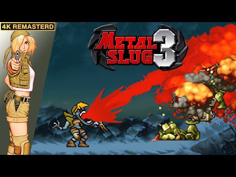 Metal Slug 3 Eri Longplay (Arcade) [4K/Remastered/60FPS]