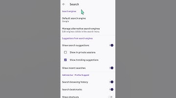 How To Make Bing as Default Search Engine in Firefox Android Device #firefox #firefoxbrowser #how