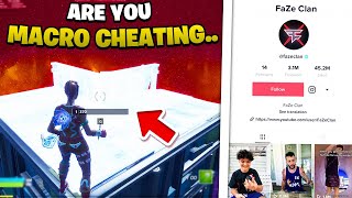 I tried out for a TIKTOK CLAN while CHEATING with a Secret MACRO...(Fortnite)