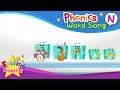 Phonics Word song N - English Songs - Educational video for Kids