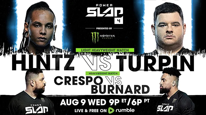 Power Slap 4: Hintz vs Turpin Prelims