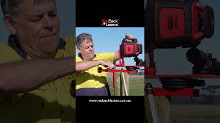 Build Both Ways with a Fence Kit | RedBack Lasers #shorts #laser #fencing #tools #farming