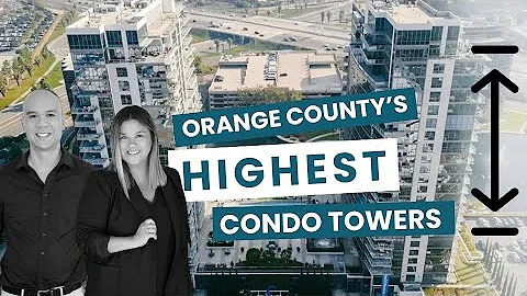 Orange County's tallest condo towers "Skyline OC" South Coast Plaza area in Santa Ana