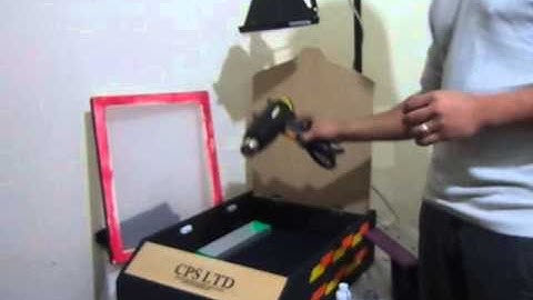 cps screen printing unit full kit promotional video