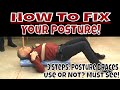 How to Fix Your Posture! 3 Steps: Posture Braces, Use or Not? Must See!