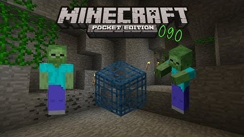 Minecraft PE tutorial: [0.9.0] How to make an AUTO Mob grinder!