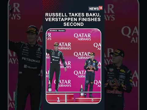 Video George Russell Claims Baku Win, Verstappen Takes Runner-Up Spot | N18S