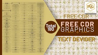 Text Divider Download Free CDR