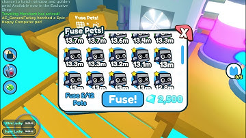 What happens when you fuse 6 normal cyber foxes and 6 normal robots