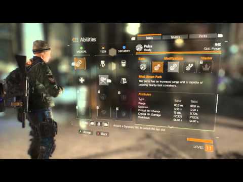 The Division - Reviewing skills