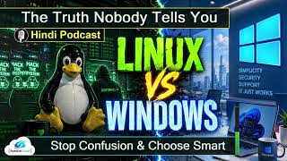 Linux vs Windows Explained in Hindi | Which OS Should You Learn?#EyesOnCloud