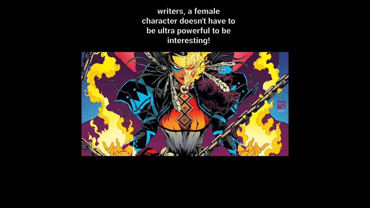 Female Ghost Rider! Only weakness, just too damn awesome YouTube