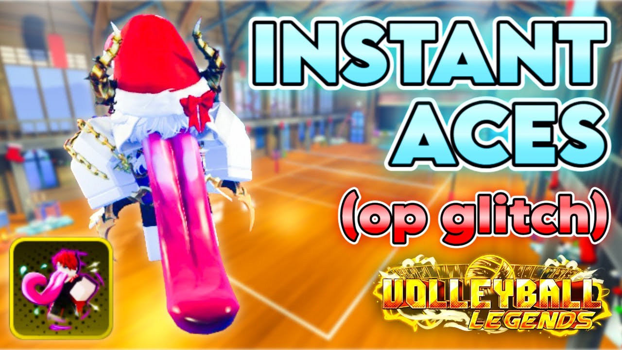 Using The MOST BROKEN Glitch in Ranked Volleyball Legends!