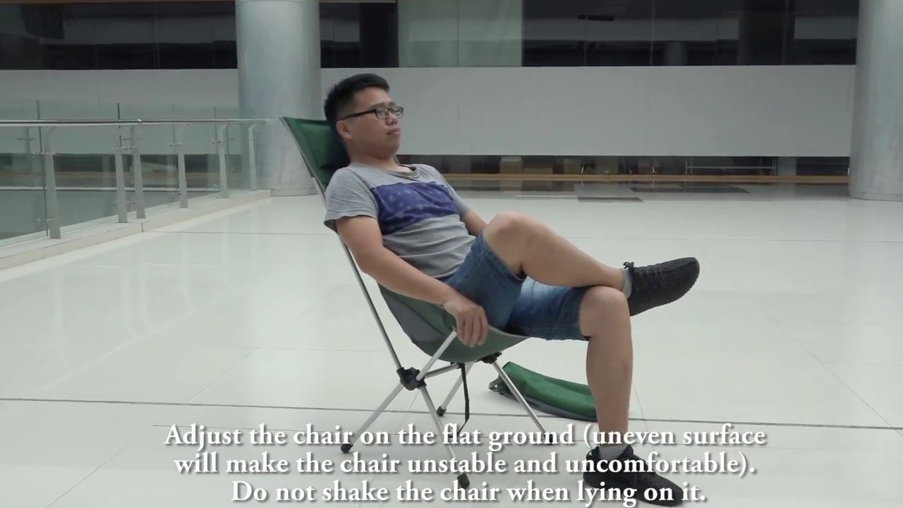 Tomshoo Ultralight Portable Folding Chair Youtube