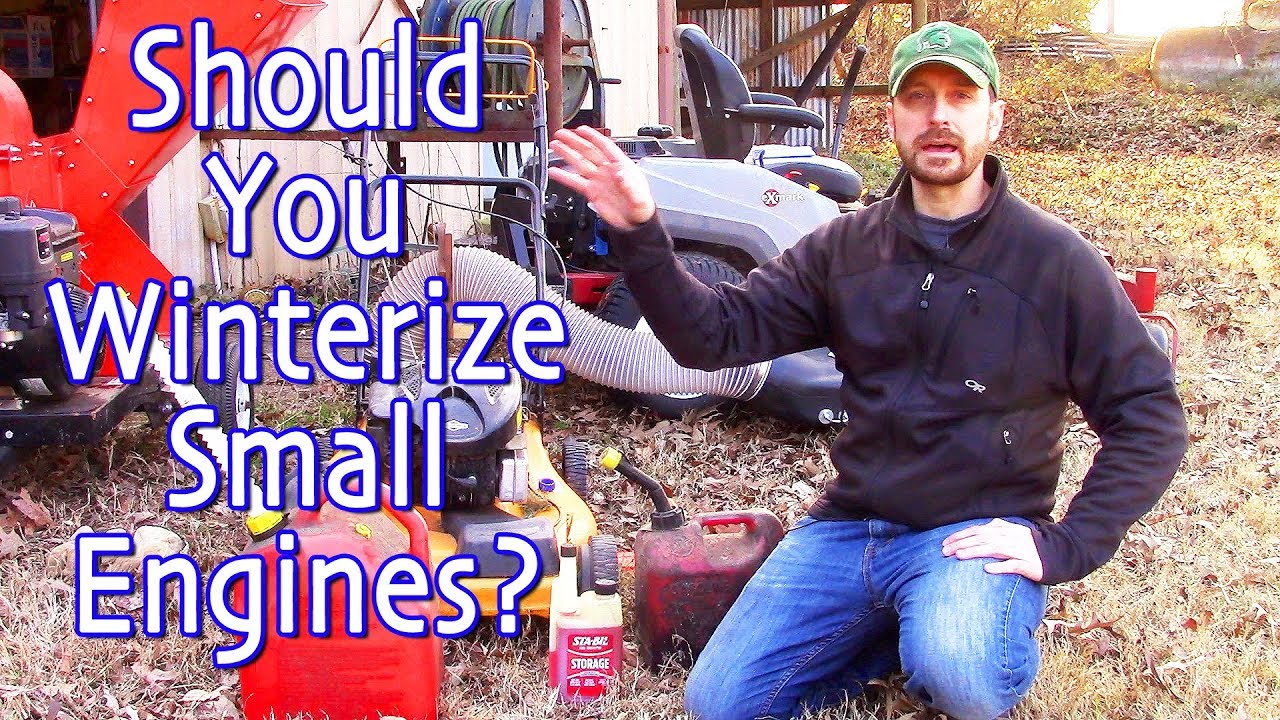 Do Not Winterize Your Small Engine Equipment Unless You Do This! - YouTube