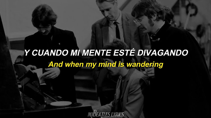 Fixing a Hole - The Beatles [Lyrics] [Sub. Español]