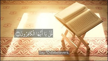 Surah Al-Kafirun | سورة الكافرون | English subtitles (HD) | Abdullah Mohammed Khan