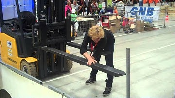 KOOI-REACHFORKS® - Manual reachfork at NKIT 2015