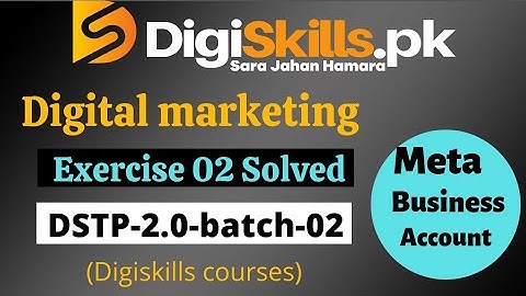 Digiskills digital marketing exercise 2 solution batch 2