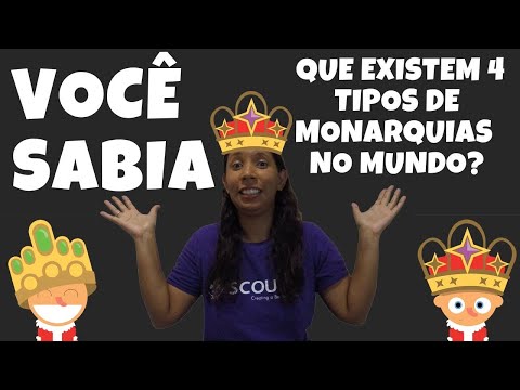 Vídeo: Que Tipos De Monarquia Existem