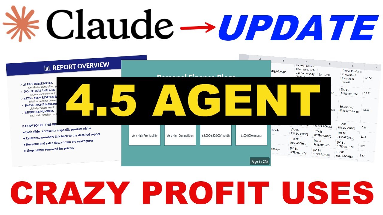 Claude Sonnet 4.5 - Crazy Updates And My Profitable Use Cases!
