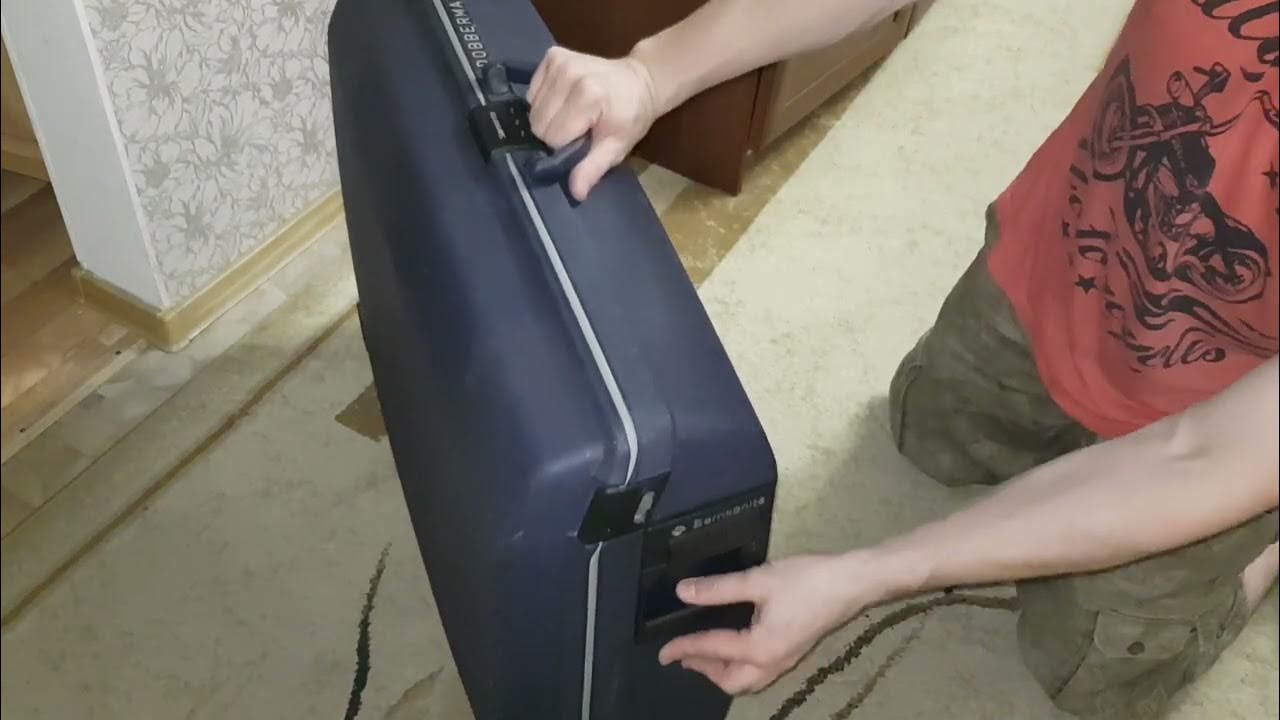 Чемодан Samsonite Oyster для путешествий с кодом - YouTube