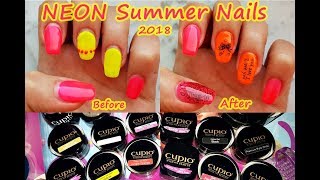 DIY Nail Art Ideas SUMMER 2018! Neon Nails Cupio YouTube