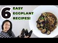 6 EASY EGGPLANT (AUBERGINE) RECIPE DISHES! Tasty Cooking Hacks! How To Cook Eggplant Dinners 6 Ways