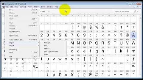 Bitmap Fonts in Fontographer 5