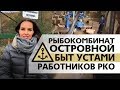 Рыбокомбинат Островной.  Быт устами работников комбината