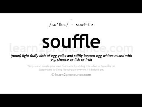 Souffle pronunciation
