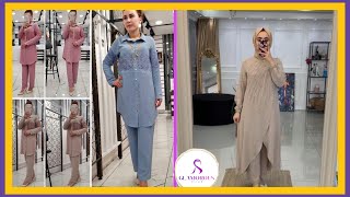 ملابس تركية|أطقم صيفية بألوان رائعة منRuk Fashion  بأثمنة مناسبة| الجزيرة مول