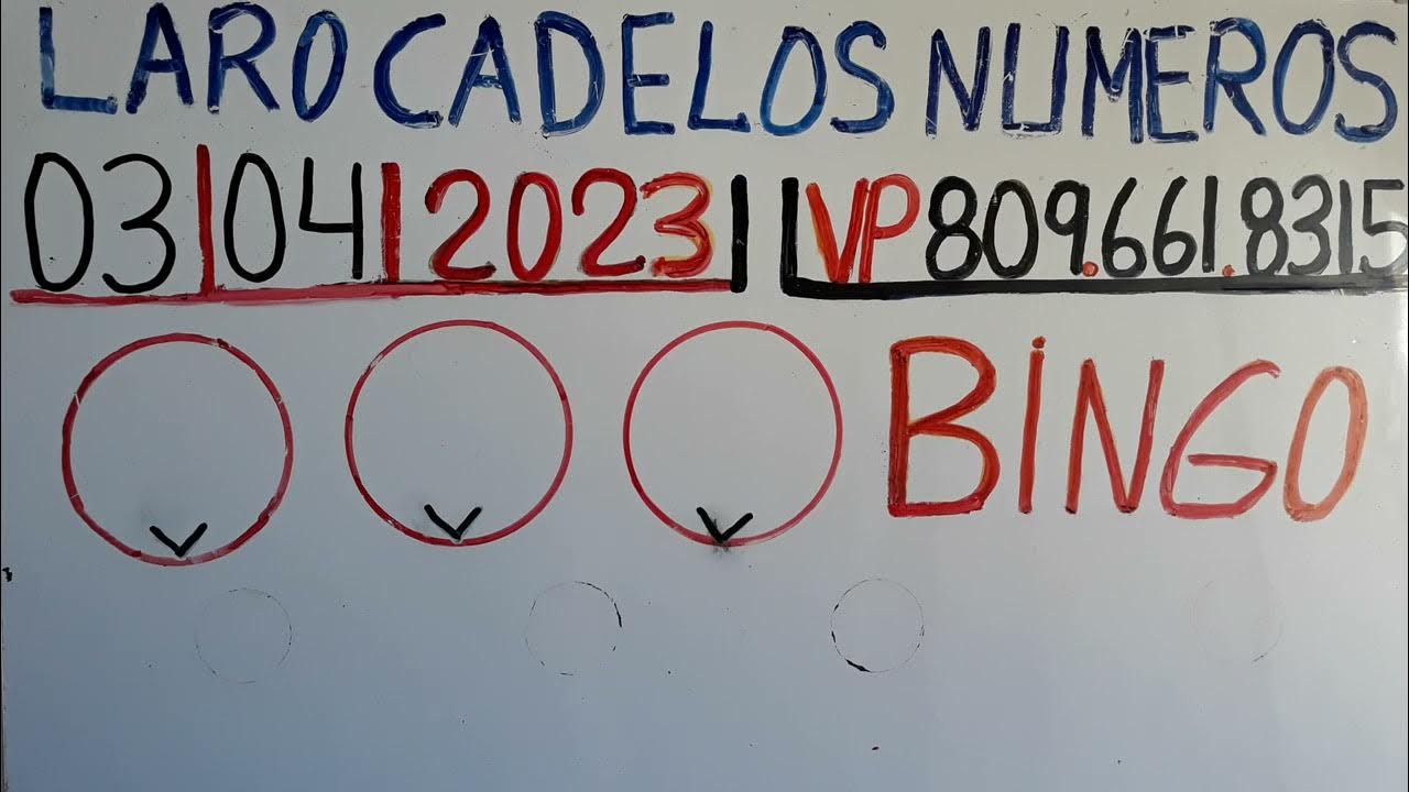 NUMEROS DE PRIMER IMPACTO HOY 03/04/2023 YouTube