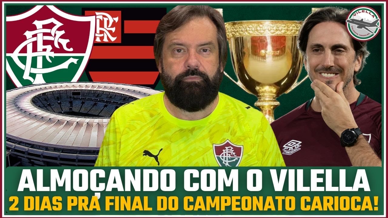 ALMOÇANDO COMO O VILELLA, 2  DIAS DA FINAL.