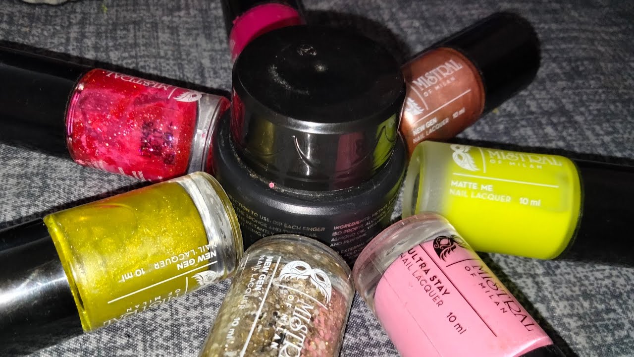 vestige nail polish collection with dip n clean nail polish remover.. please subscribe my