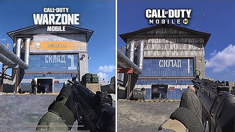 SCRAPYARD 2019 MAP COMPARISON - Warzone Mobile VS Cod Mobile