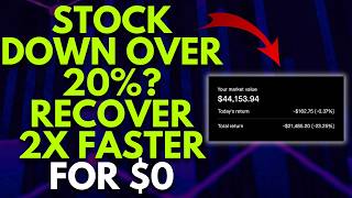Trick To Recover From A Bad Stock Loss 2x As Fast! | Trading Options
