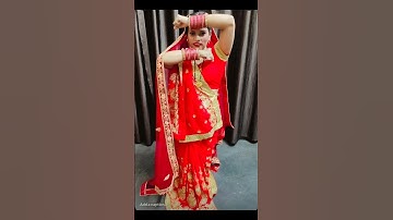 #red saree suhag ki nishani always♥️# saree🔥#karwachauth transition 🤩must #subcribemychannel #🙏🙏