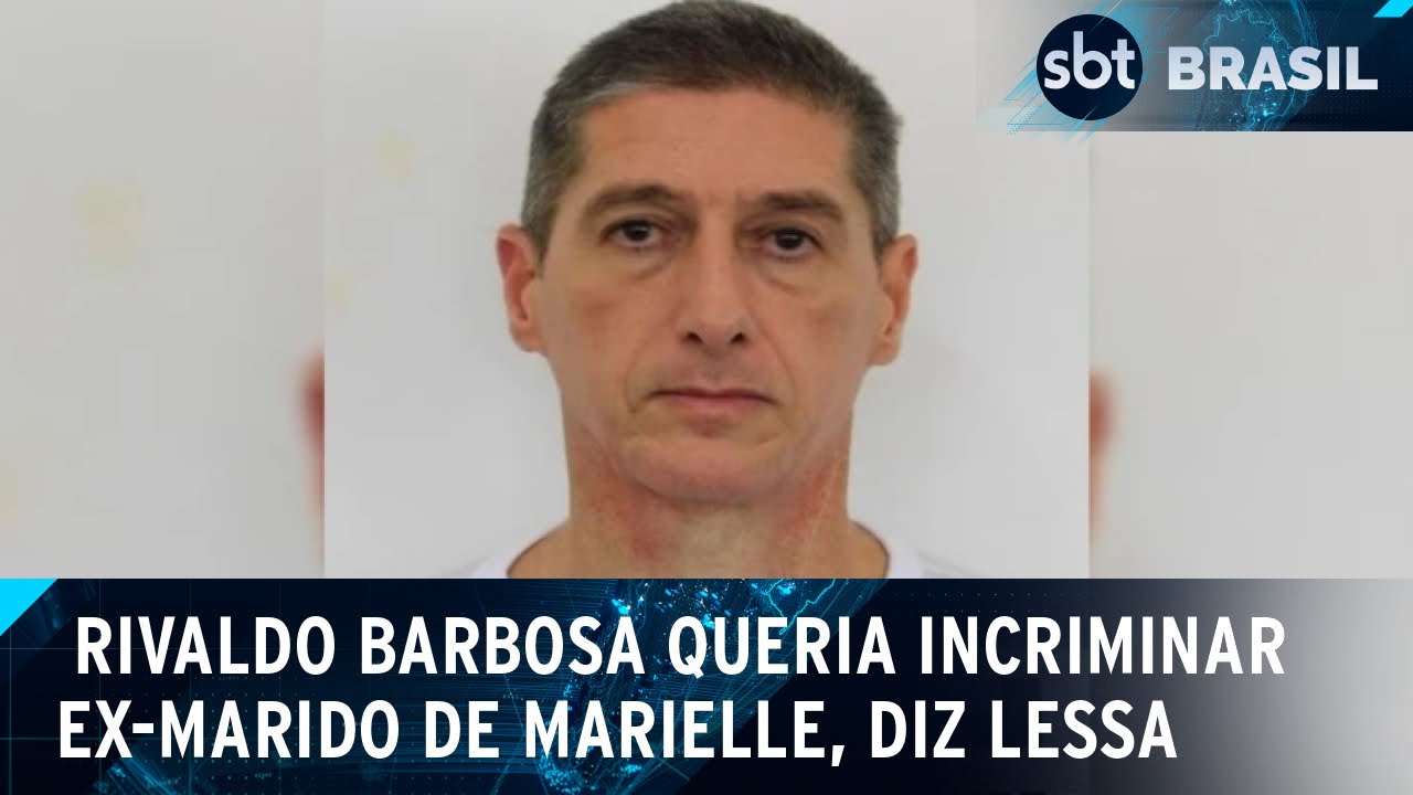 Ronnie Lessa diz que Rivaldo Barbosa queria incriminar ex-marido de Marielle | SBT Brasil (29/08/24)