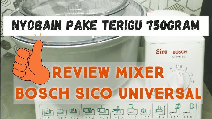 Bosch Mixer Universal Plus Review + Video Demo