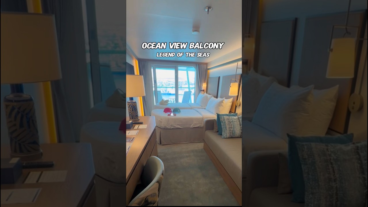 Legend of the Seas Oceanview Balcony Cabin Tour 🛳️