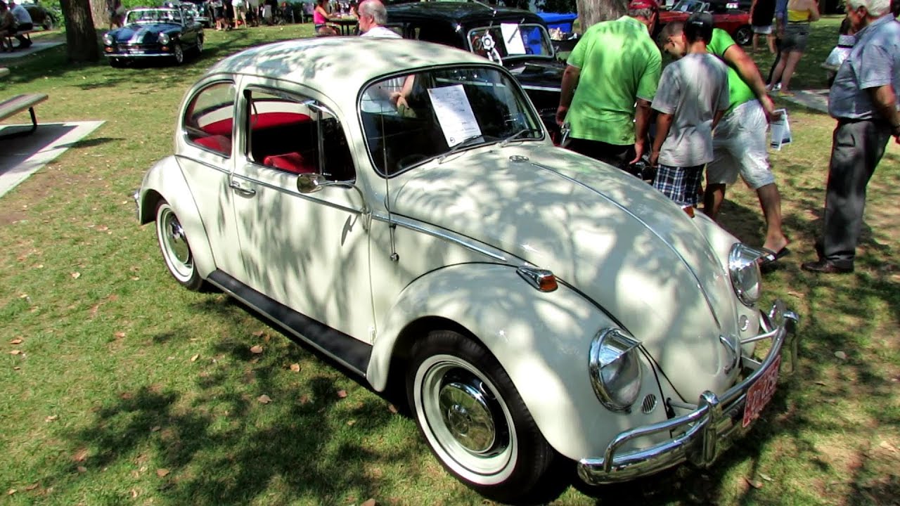 1966 Volkswagen Beetle Exterior and Interior - 2012 Concours d'Elegance du Chambly, Quebec, Canada