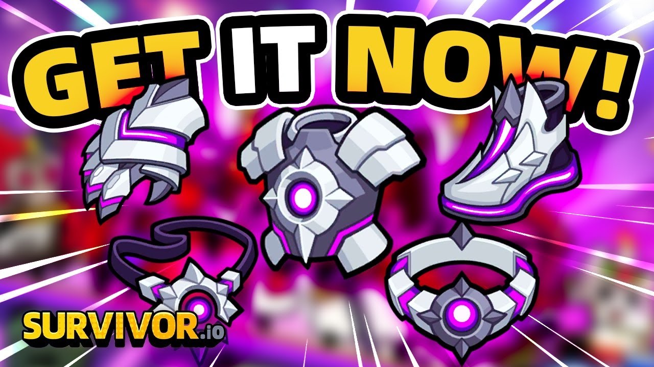 GET NEW S-GRADE CHAOS EQUIPMENT IN SURVIVOR.IO! NEW CHAOS EQUIPMENT