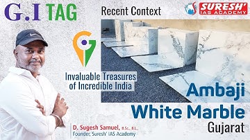 GI TAG | RECENT CONTEXT | CURRENT AFFAIRS | Mr. D. Sugesh Samuel | Suresh IAS Academy