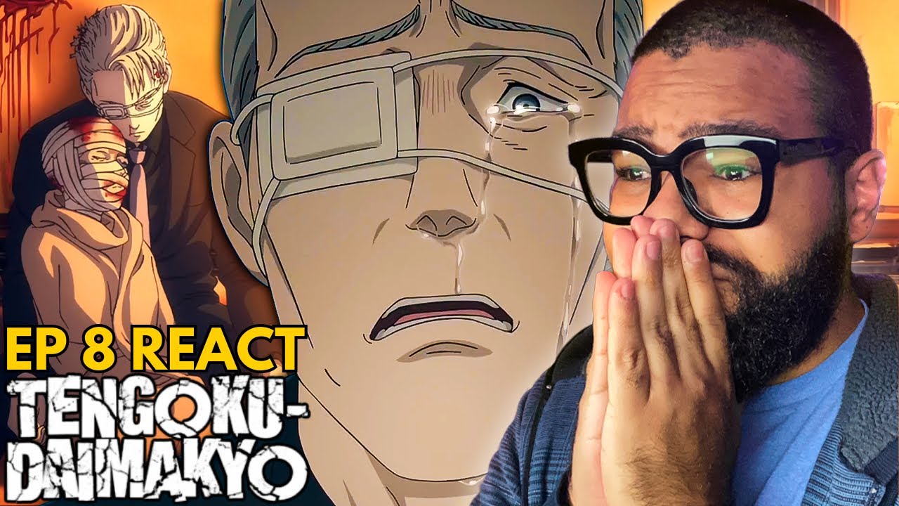 CHOREI! MUITO TRISTE ESSE EPISÓDIO, TENGOKU DAIMAKYOU EPISÓDIO 8 REACT