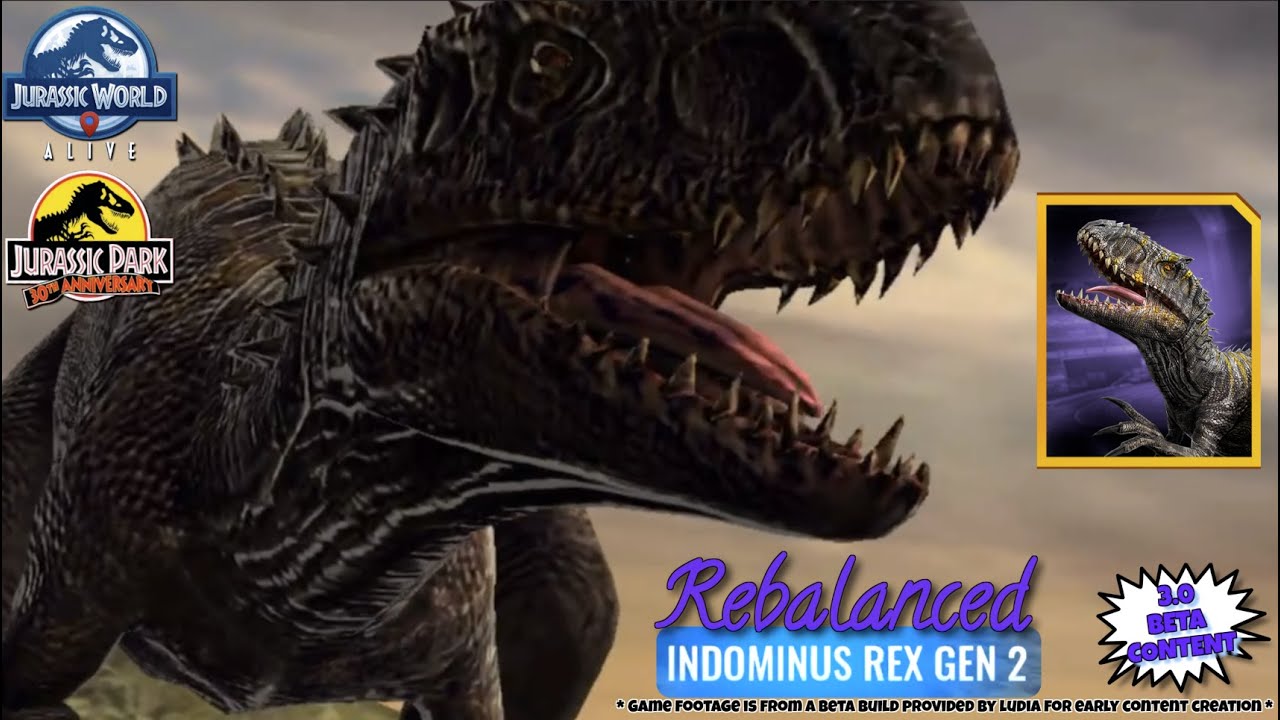 Indominus Rex Gen 2, Dinodex