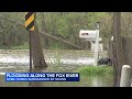 Some suburban residents must travel by boat amid Fox River flooding