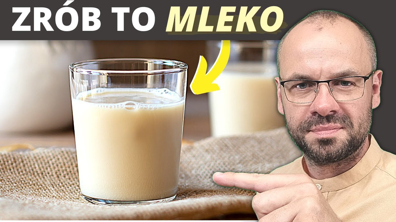  To mleko uratuje Twoją wątrobę i jelita. Robimy mleko z ziaren słonecznika.