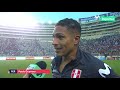 Paolo Guerrero:"Esta derrota nor sirve mucho para corregir errores"|POST PARTIDO Perú 0-3 Colombia